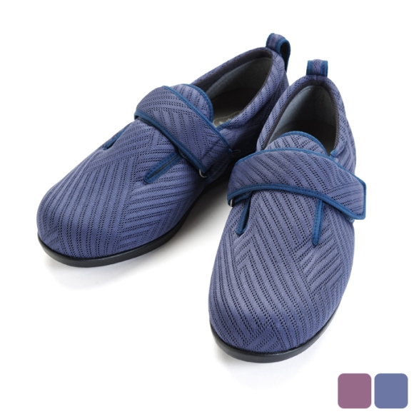 介護靴 施設・院内用 ダブルマジック２ 5E(ワイドサイズ) 7005 両足 徳武産業 あゆみシリーズ ／LL (24.0〜24.5cm) ブラウン 介護靴 施設・院内用 ダブルマジック２ヘリンボン 5E(ワイドサイズ