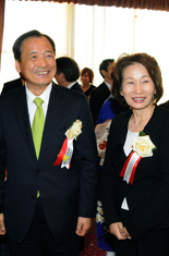 十河会長と副会長